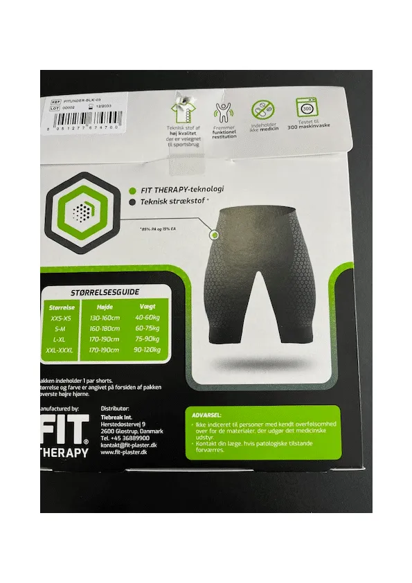FIT Therapy Wear Shorts terapeutisk pustende