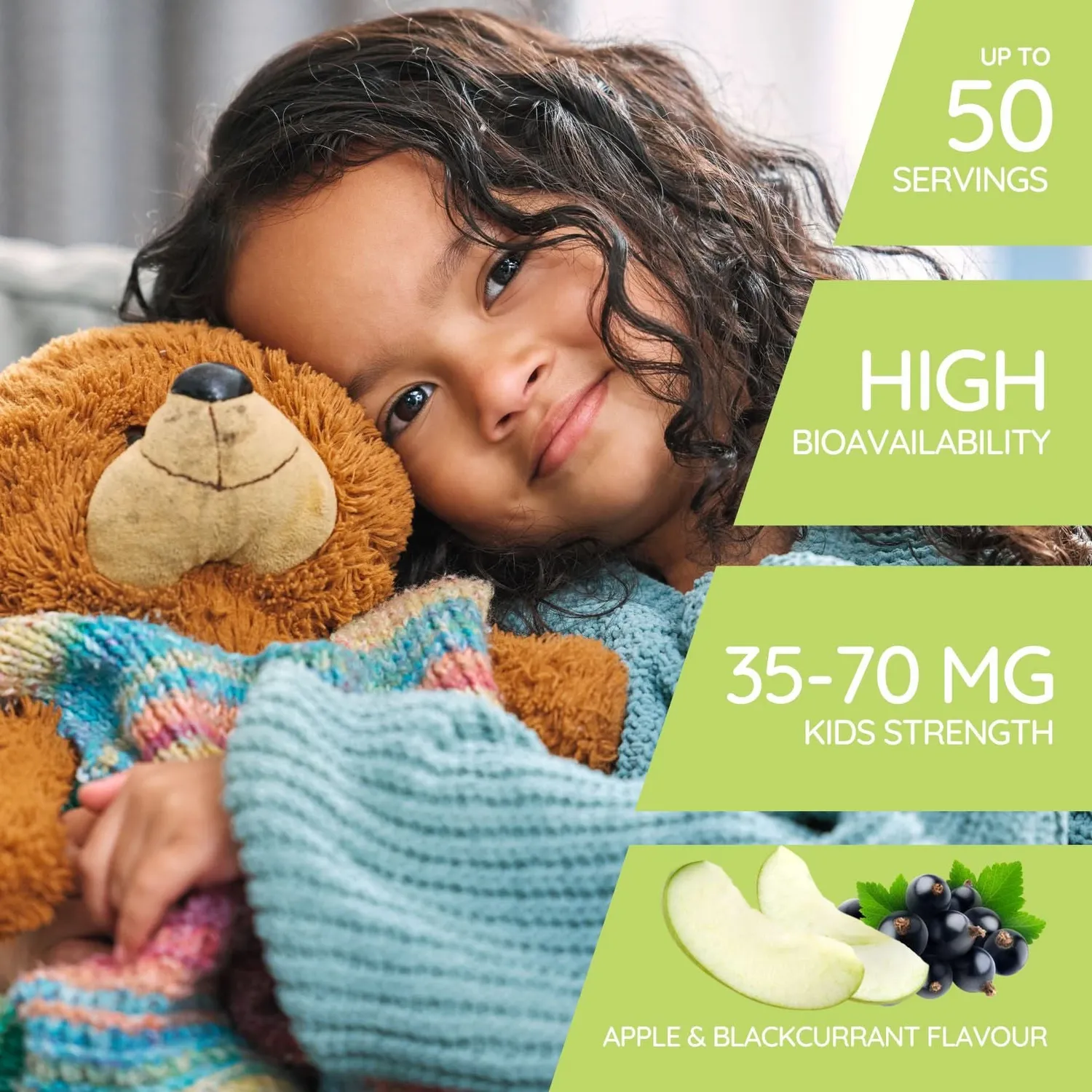 Well. Actually. Kids Magnesium flytende 250 ml eple