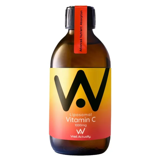 Well. Actually. Liposomal Vitamin C 1000 mg 250 ml frukt