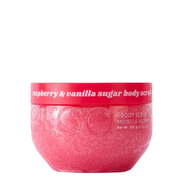 Ciroa Raspberry Vanilla kroppsskrubb 350g bringebær vanilje