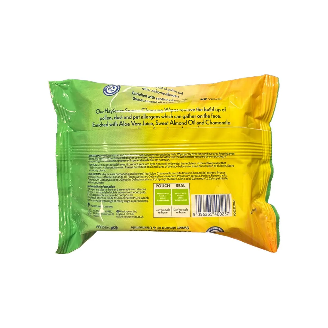 Healthpoint Hayfever Relief servietter 36 stk pollen