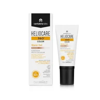 Heliocare 360 Color Water Gel solkrem bronze 50 ml SPF50+