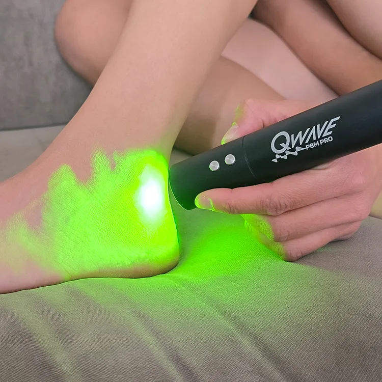 QWave PBM Pro LED Torch grønt rødt infrarødt hud punkt