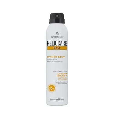 Heliocare 360 Invisible solspray SPF50+ 200ml usynlig