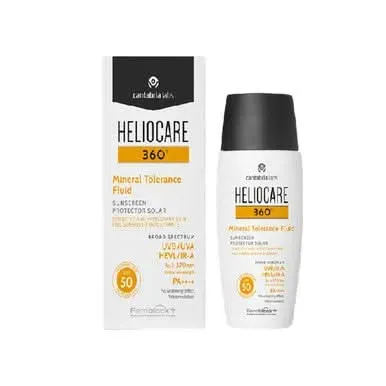 Heliocare 360 Mineral Tolerance Fluid solkrem SPF50 50 ml mineral