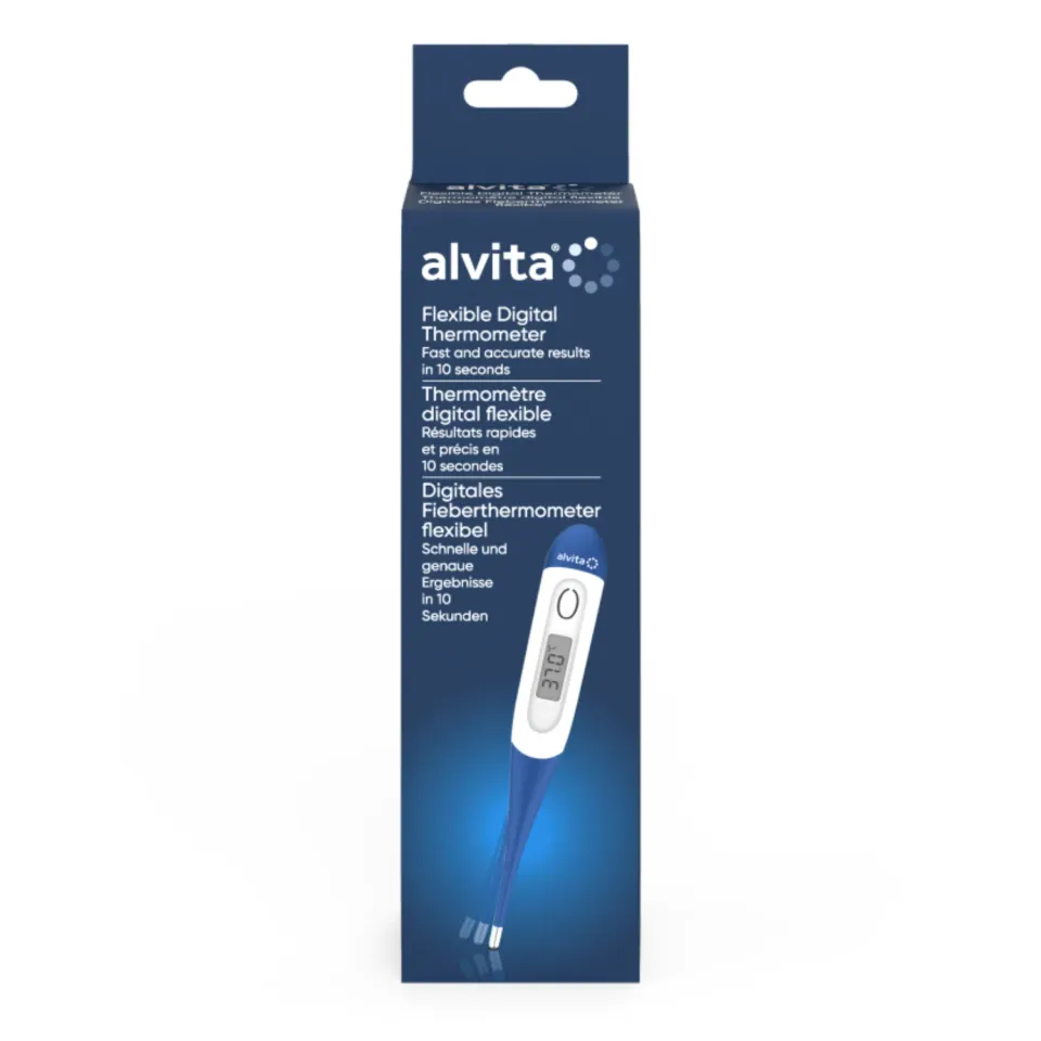 Alvita Diagnostic Flexible digitalt termometer fleksibel tupp