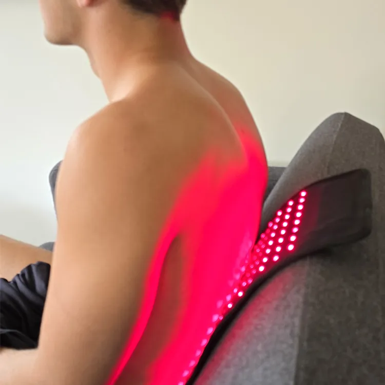 QWave PBM Pro LED Wrap stor 40x20 cm rødt lys rygg