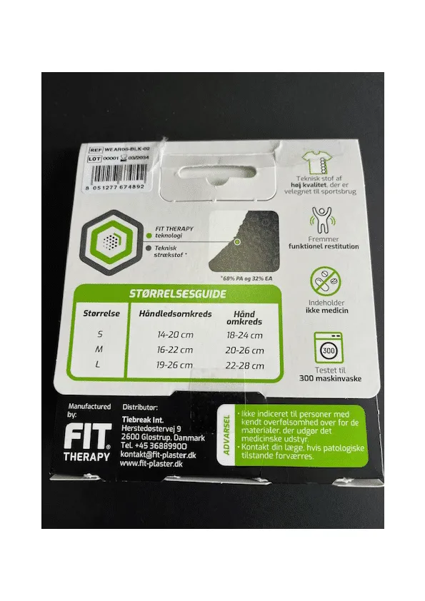FIT Therapy Armbånd Støtte 1-pk Elastisk