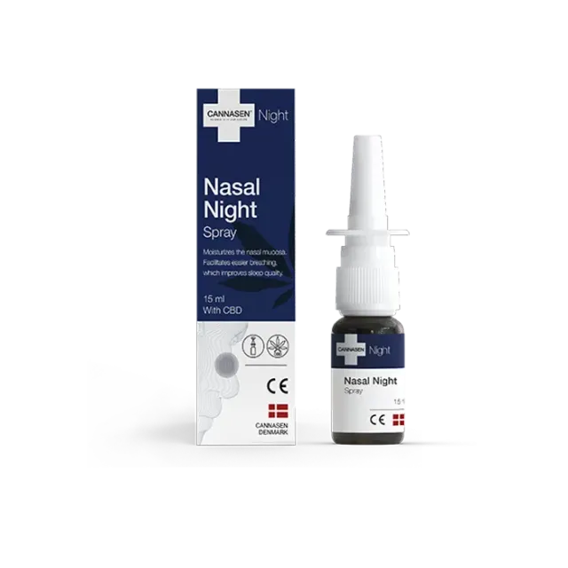CANNASEN Nasal Spray Night nesespray natt