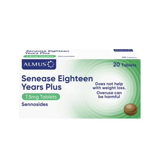 Almus Senease 7,5mg tabletter 20 stk mot forstoppelse