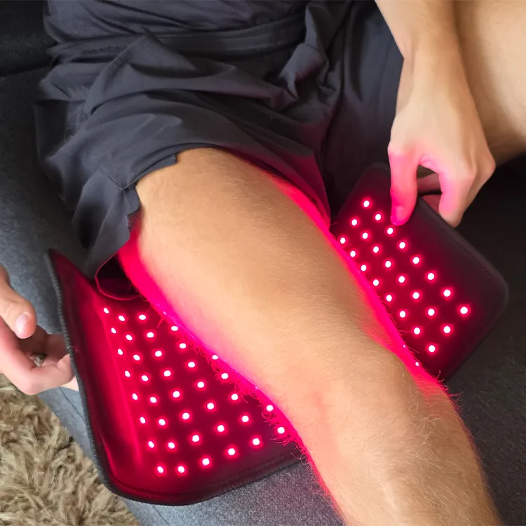 QWave PBM Pro LED Wrap stor 40x20 cm rødt lys rygg