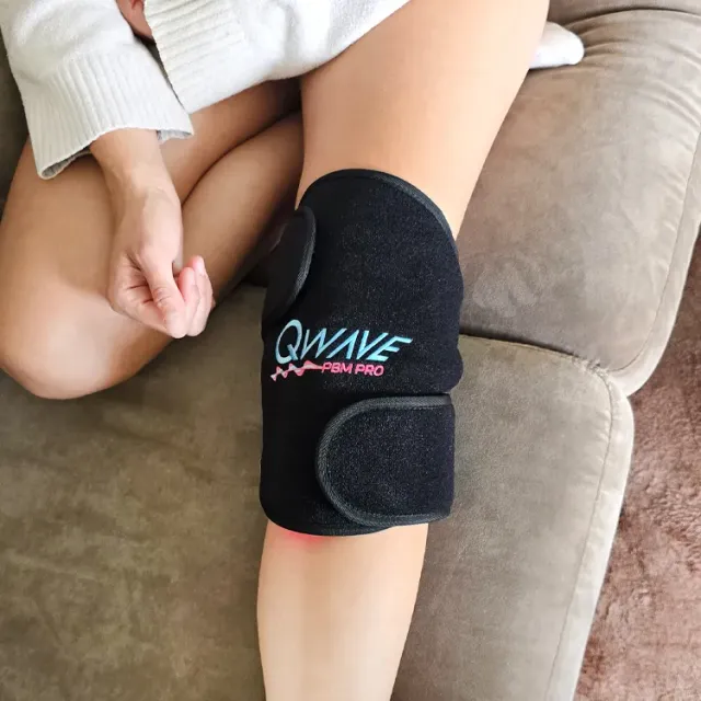 QWave LED Wrap kne og albue rødt 660nm infrarødt 850nm