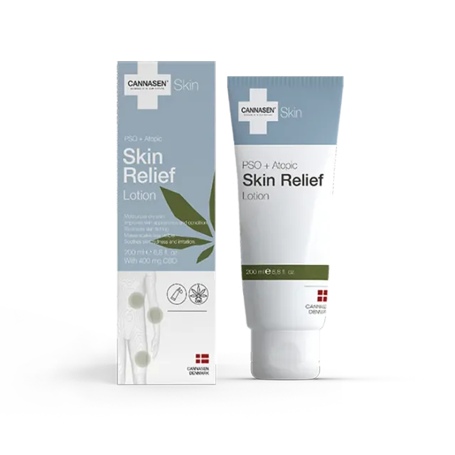 CANNASEN PSOR+ Atopic Skin Relief krem tørr hud