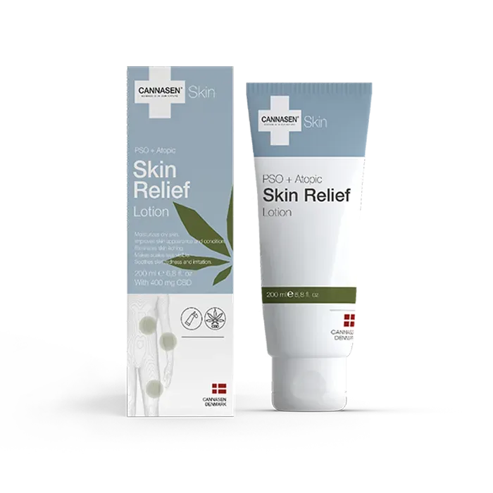 CANNASEN PSOR+ Atopic Skin Relief krem tørr hud