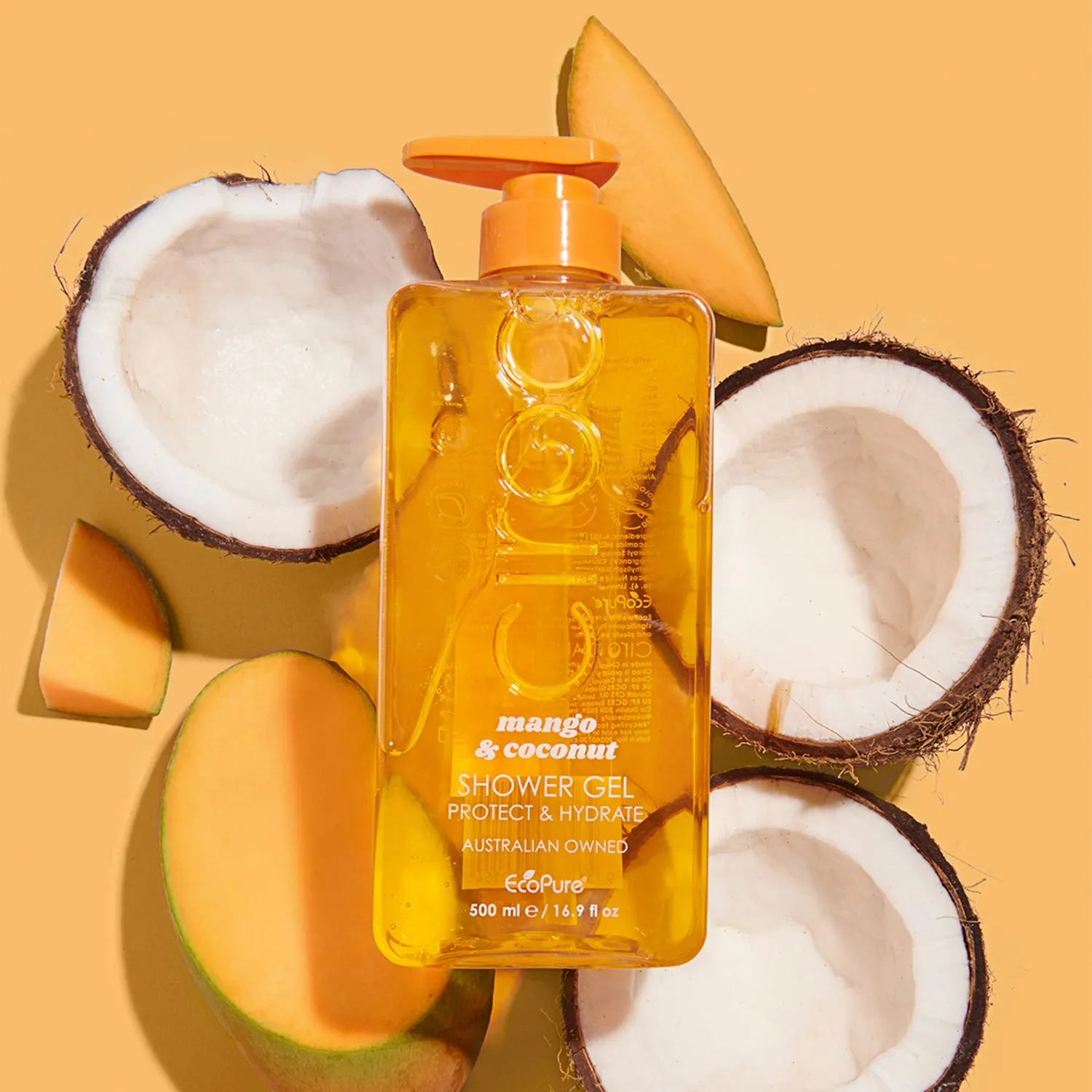 Ciroa Mango Coconut dusjsåpe 500 ml tropisk duft