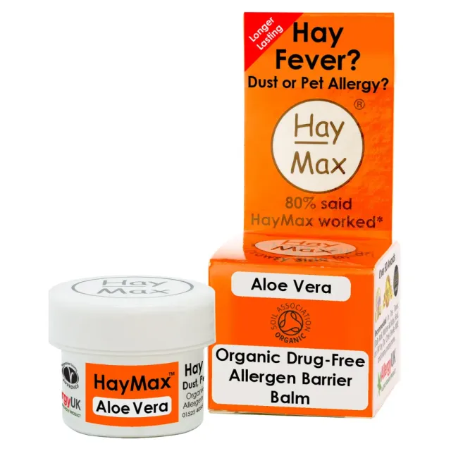 HayMax Aloe Vera allergibalsam 5 ml uten duft