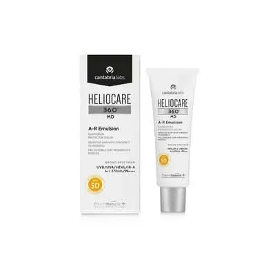 Heliocare 360 A-R Emulsion solkrem SPF50+ 50 ml rødhet