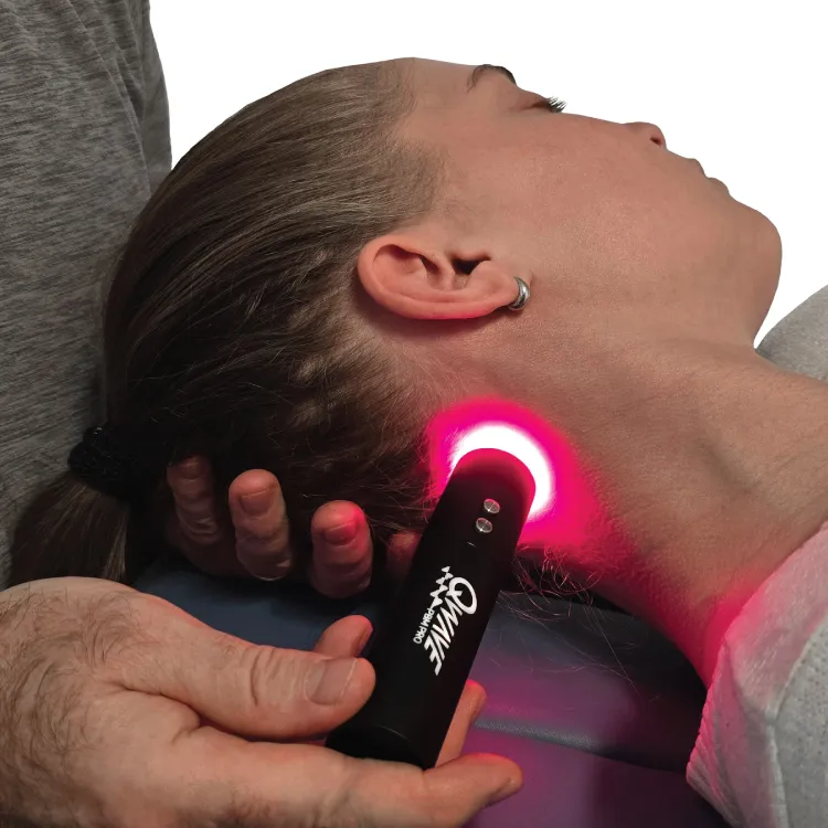 QWave PBM Pro LED Torch blått rødt infrarødt lys punkt