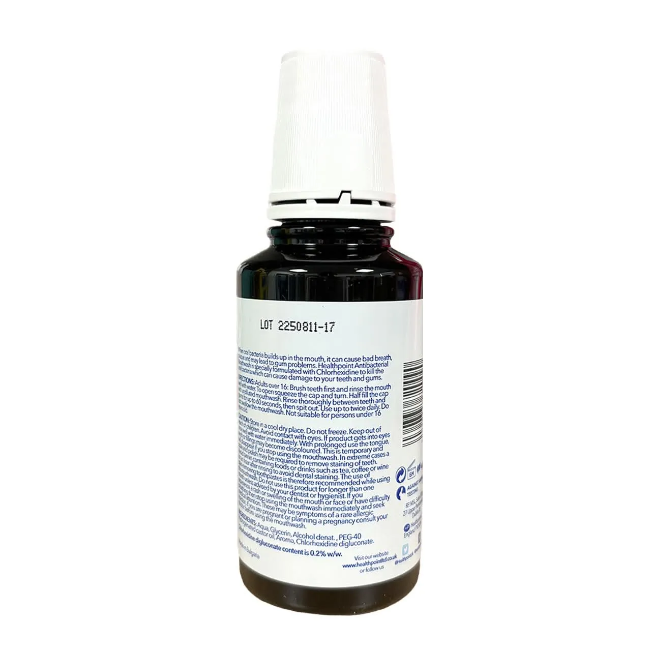 Healthpoint Klorheksidin munnskyll 200 ml peppermynte