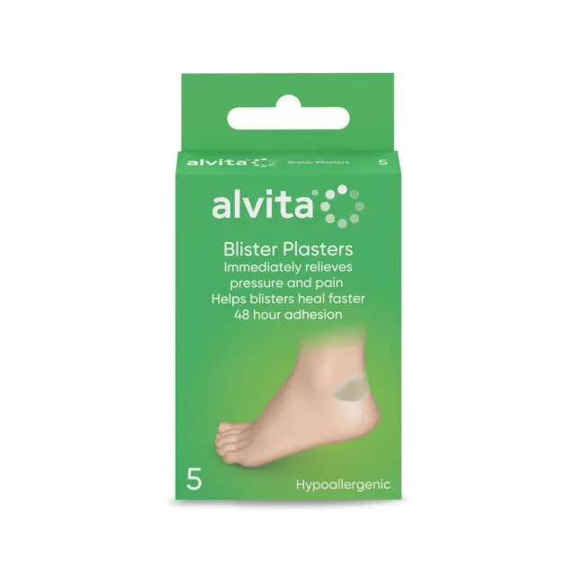 Alvita First Aid gnagsårplaster 5-pakning hydrokolloid