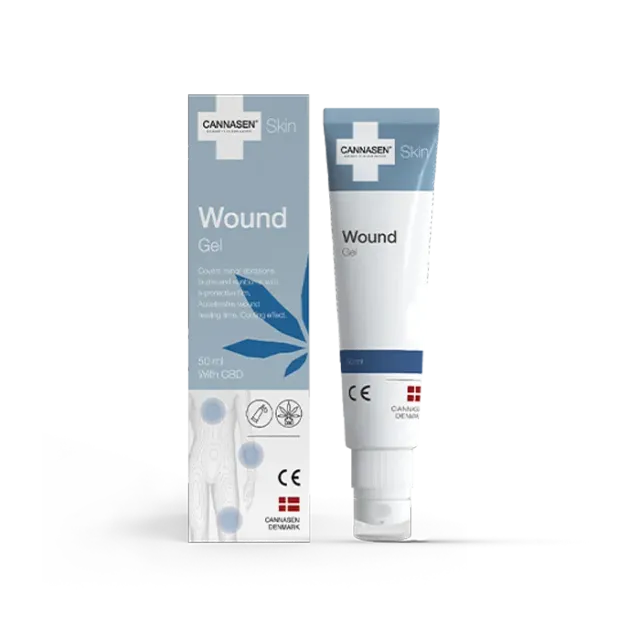 CANNASEN Wound Gel for sår og rifter