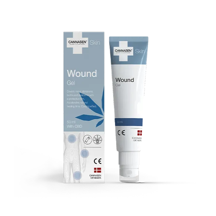 CANNASEN Wound Gel for sår og rifter