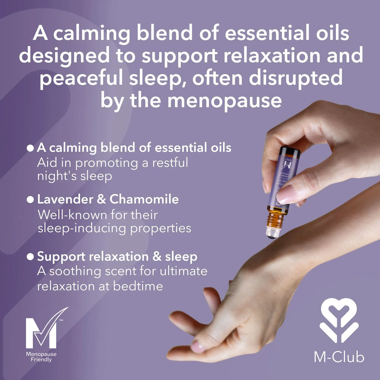 M-Club Restful Nights roll-on olje 8 ml søvn