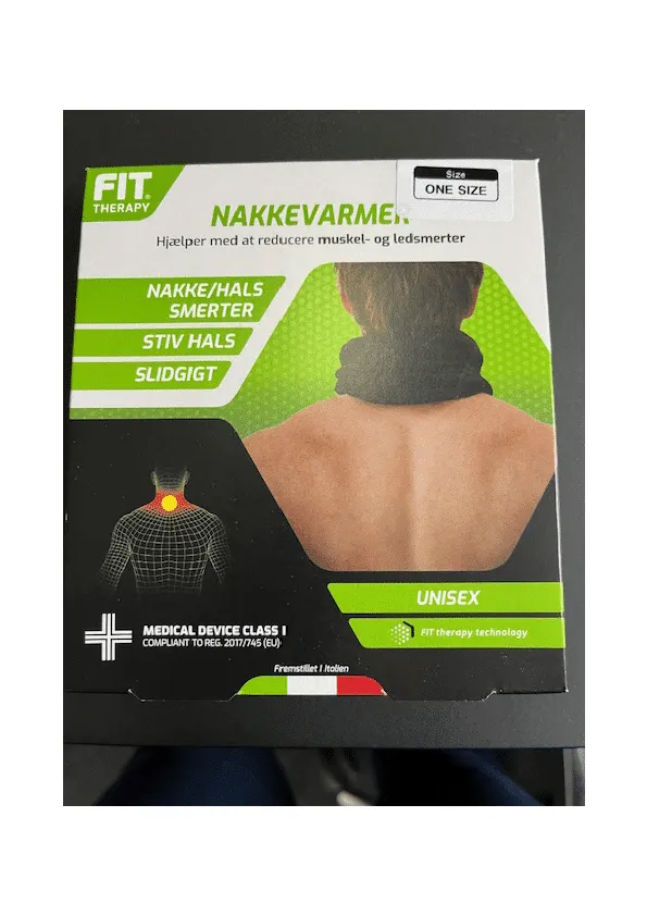 FIT Therapy Halsvarmer Støtte Pustende