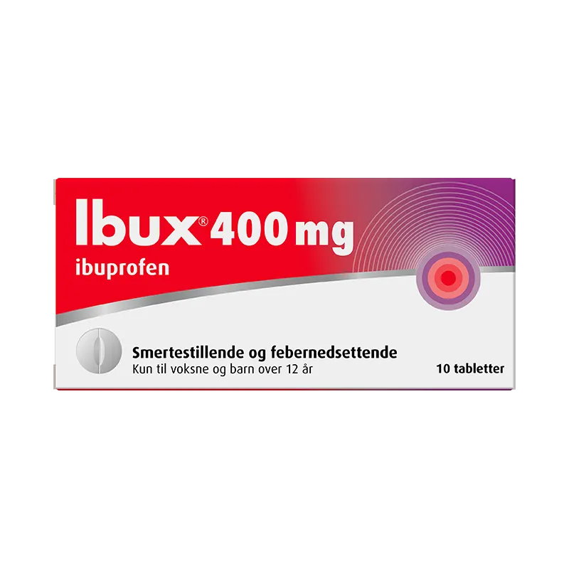 Ibux 400 mg tabletter smertestillende ibuprofen