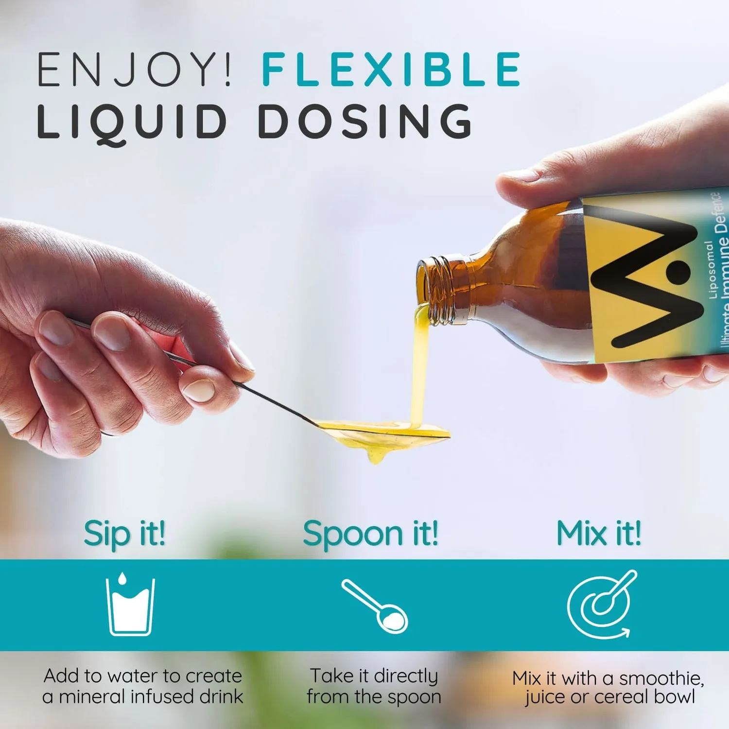 Well. Actually. Liposomal Advanced Immune Support 250 ml tropisk sink