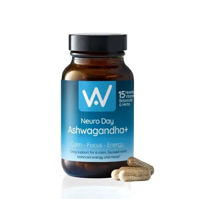 Well. Actually. Neuro Day Ashwagandha+ kosttilskudd 14 ingredienser