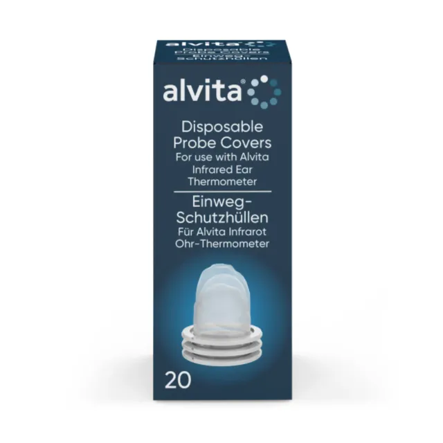 Alvita termometerbeskyttelse 20 stk engangs