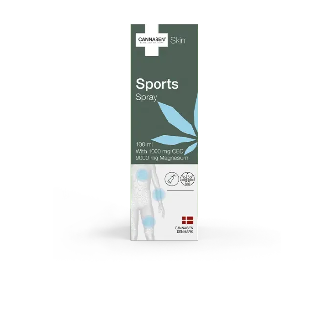 CANNASEN Sports Spray til muskler og ledd