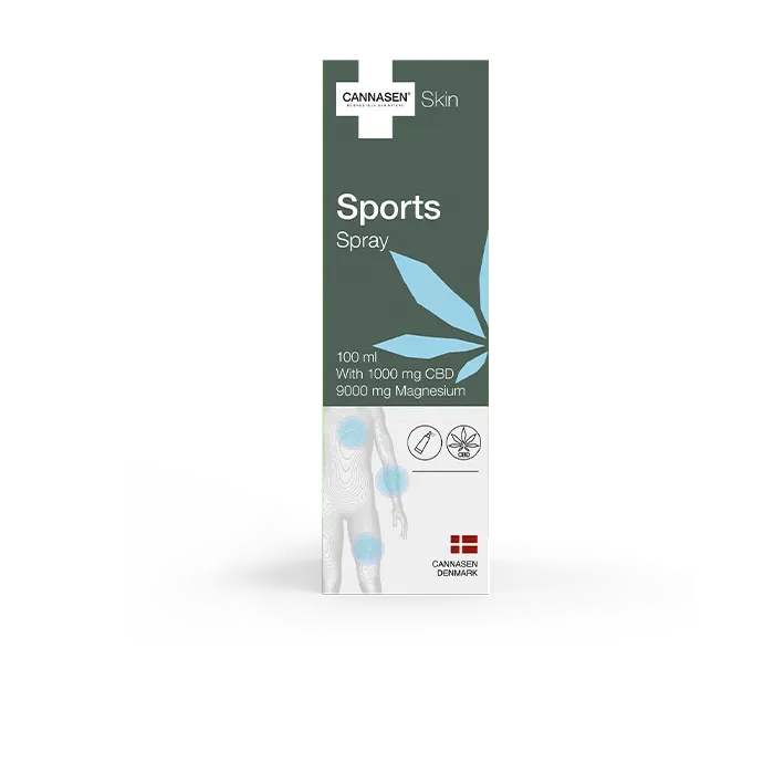 CANNASEN Sports Spray til muskler og ledd