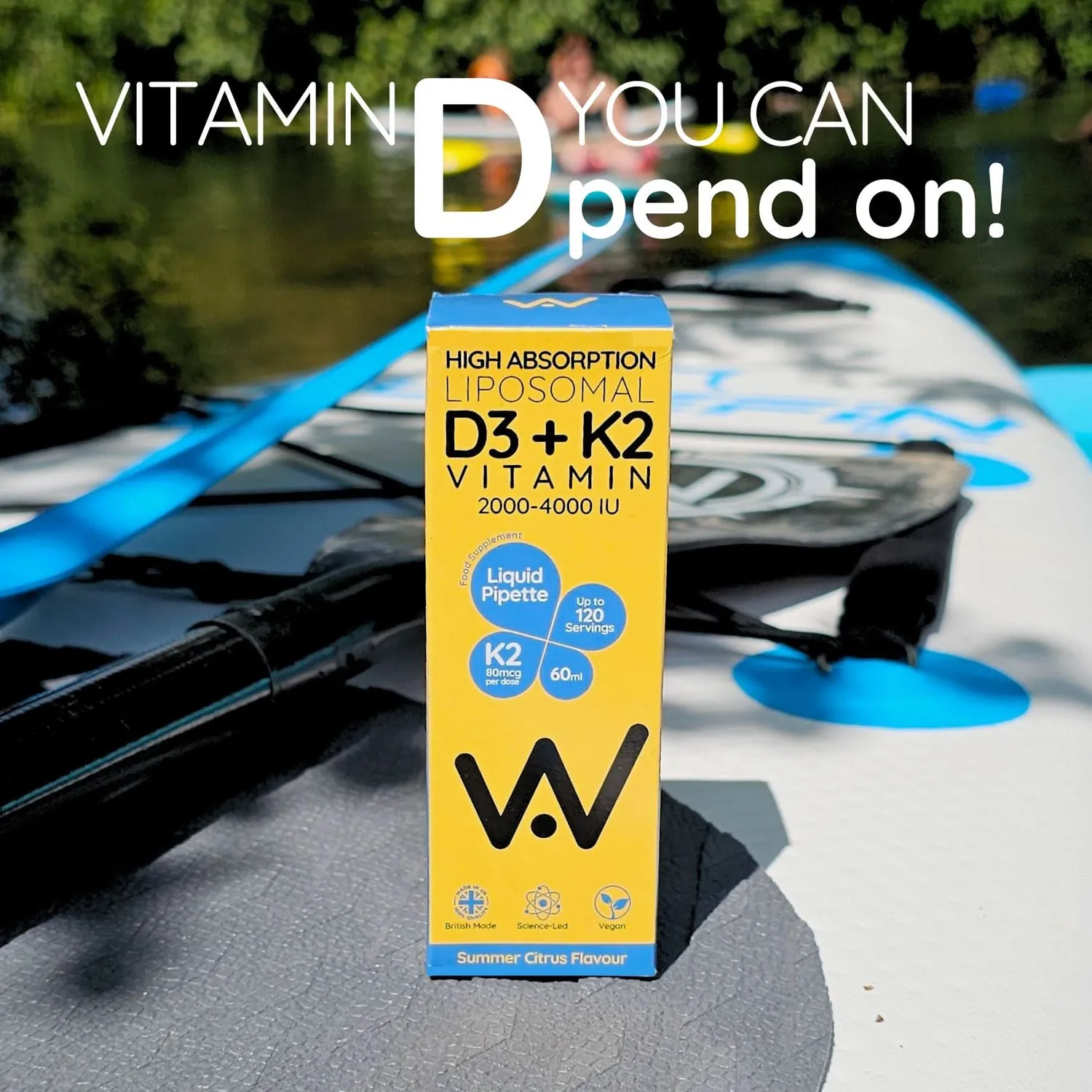 Well. Actually. Liposomal vitamin D3+K2 sitrus 60ml