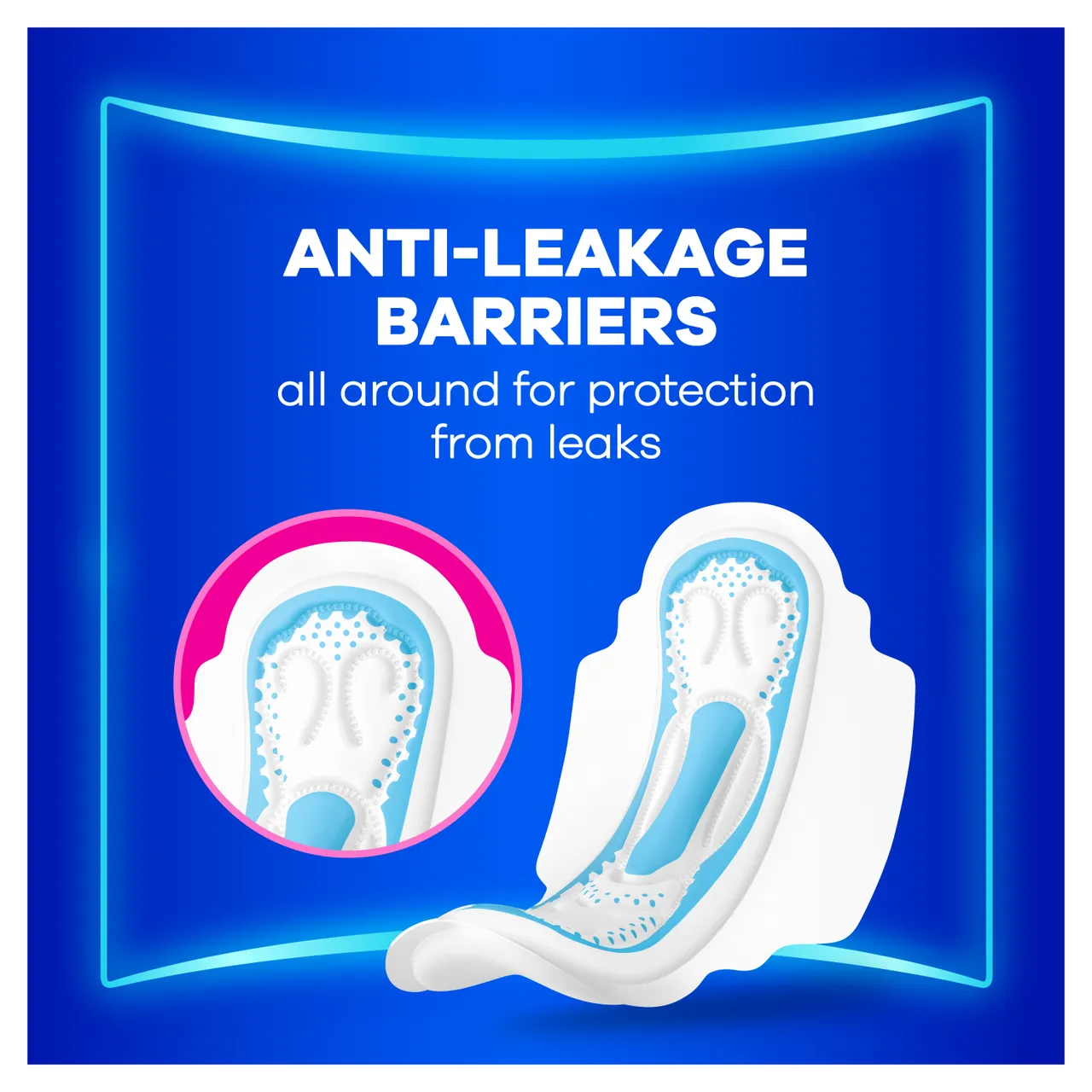 Always Maxi Classic Long sanitærbind med vinger 9 stk