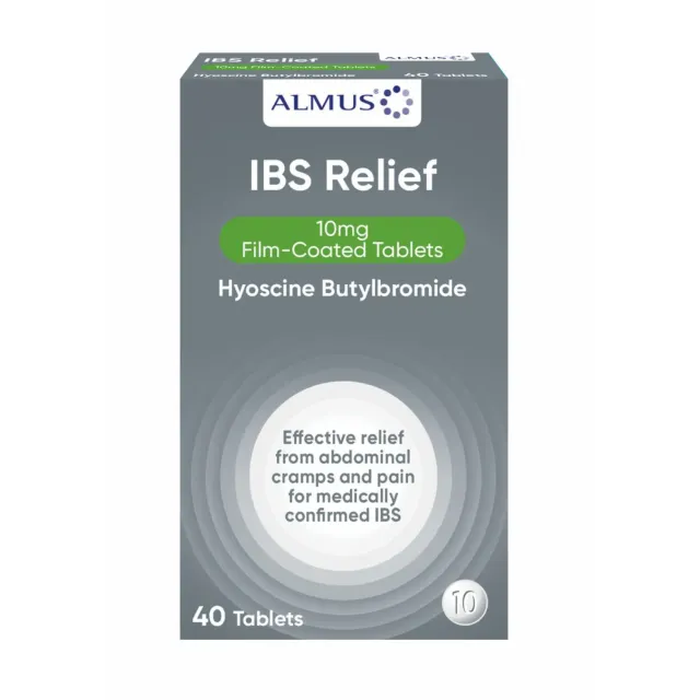 Almus IBS Relief tabletter 40 stk 135 mg mebeverin