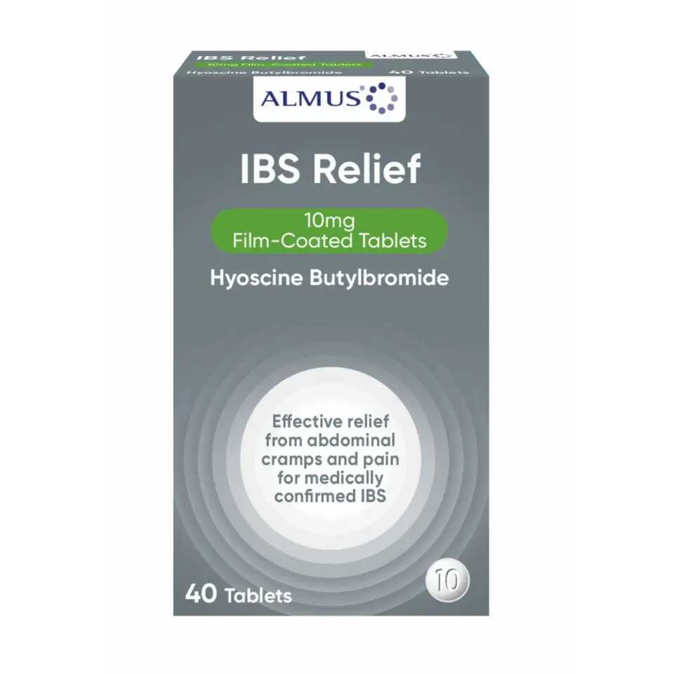 Almus IBS Relief tabletter 40 stk 135 mg mebeverin