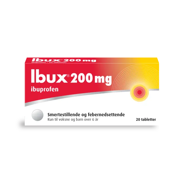 Ibux 200 mg tabletter smertestillende reseptfri